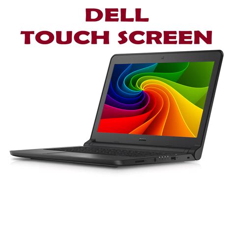 Touch screen Fast Dell Windows 11 Laptop 8GB RAM 500GB HDD webcam BLACK ...