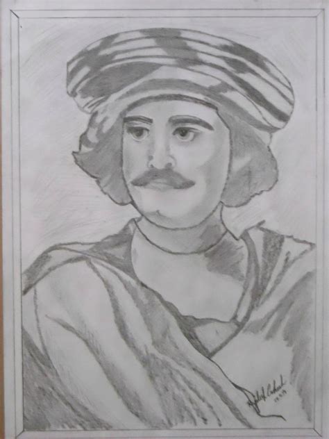 Raja Rammohan Roy Drawing by Rajdeep Ghosh - Pixels