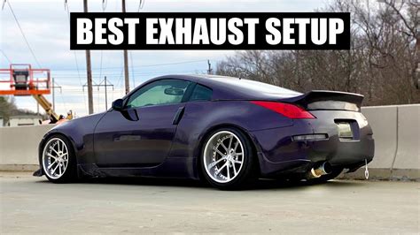 THE 350Z IS TOO DAMN LOUD!! *All New Backfire Tune* - YouTube