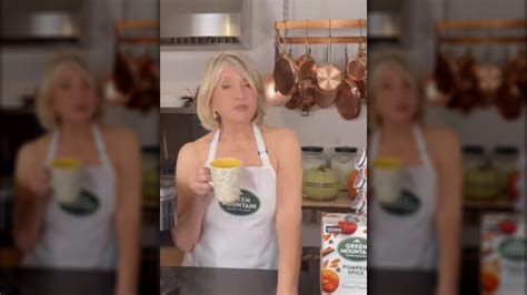 Martha Stewart Wears Nothing But An Apron For A Steamy Coffee Ad