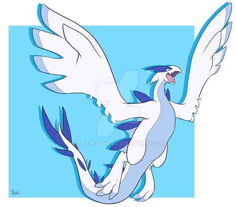 Mega lugia by Trickstyr on DeviantArt