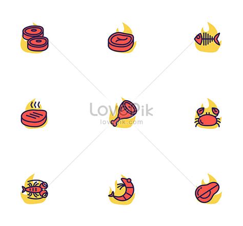 Food vector icons graphics image_picture free download 402400043_lovepik.com