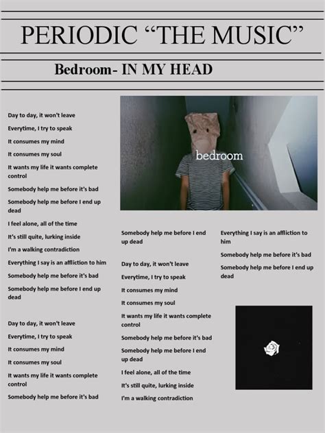 Bedroom - IN MY HEAD | PDF