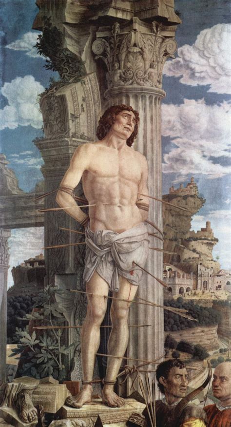 Andrea Mantegna - St. Sebastian (c. 1480) https://en.wikipedia.org/wiki ...