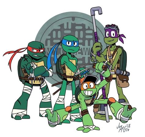 TMNT by JoeMcGro | Tmnt 2012, Tortugas ninjas adolescentes mutantes, Tmnt