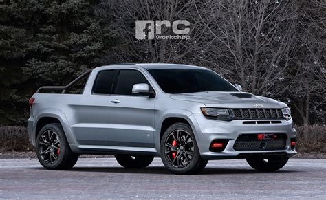 Jeep Grand Cherokee SRT Hellcat Pickup Could Be The Ultimate Sleeper ...