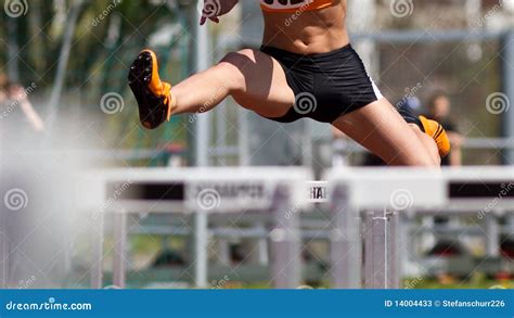 Hurdles Sprint Stock Photos - Image: 14004433