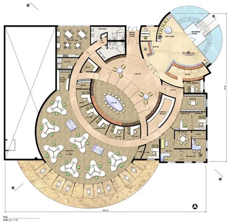 half circle floor plans | Circular Building Floor Plan images ...