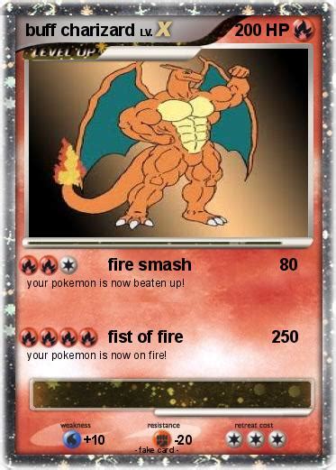 Pokémon buff charizard 1 1 - fire smash - My Pokemon Card