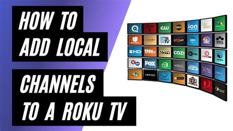 Add Local Channels to Your Roku TV for Free in 2023 - YouTube