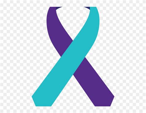 Suicide Prevention Awareness Month - Suicide Awareness Ribbon Png Clipart (#1556140) - PinClipart