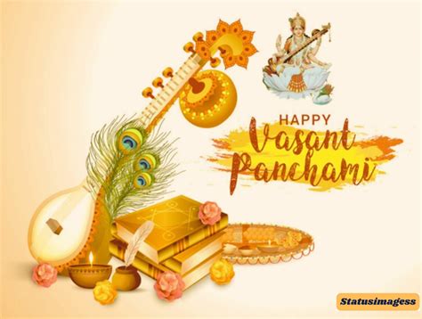 50+ Happy Basant Panchami Images, Saraswati Puja Image, Wishes, Basant ...