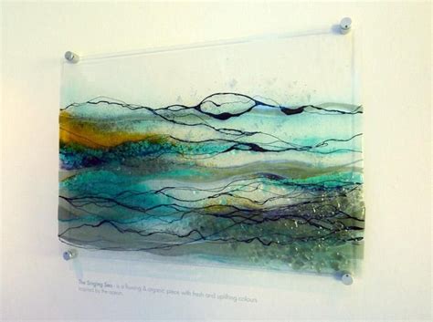 20 Collection of Abstract Fused Glass Wall Art