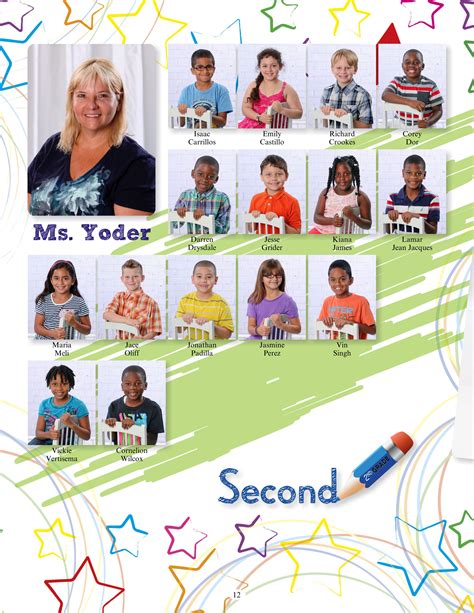 Elementary School Yearbook Sample | School yearbook, Elementary schools, Yearbook