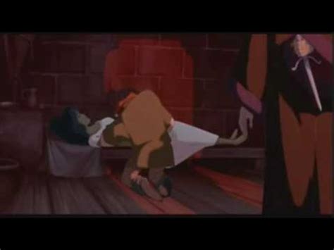 Esmerelda almost death scene male dubbed only - YouTube