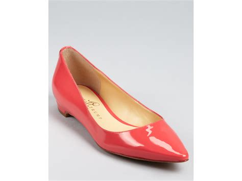 Ivanka Trump Flats Annulio Pointed Toe in Pink (malted milk) | Lyst