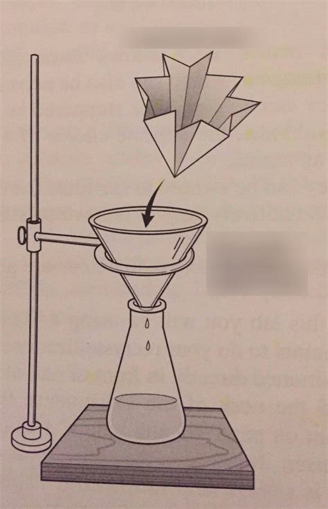 Gravity Filtration Setup Diagram | Quizlet