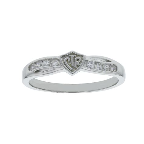 Bow CTR Ring - Silver in LDS Women's Rings on LDSBookstore.com