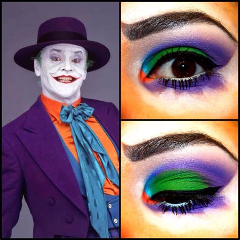 Joker inspired makeup from Tim Burton's Batman (1989) Joker Makeup ...