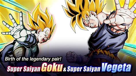 【DRAGON BALL Z DOKKAN BATTLE】Super Saiyan Goku & Super Saiyan Vegeta ...