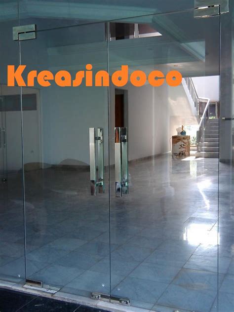 30+ Pintu Geser Kaca Frameless Gambar Minimalis