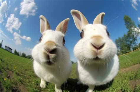 Funny rabbits portrait 27121847 Stock Photo at Vecteezy