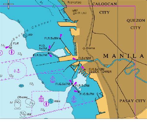 The Port of Manila with its three harbors: North Harbor, South Harbor ...