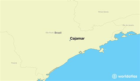 Where is Cajamar, Brazil? / Cajamar, Sao Paulo Map - WorldAtlas.com