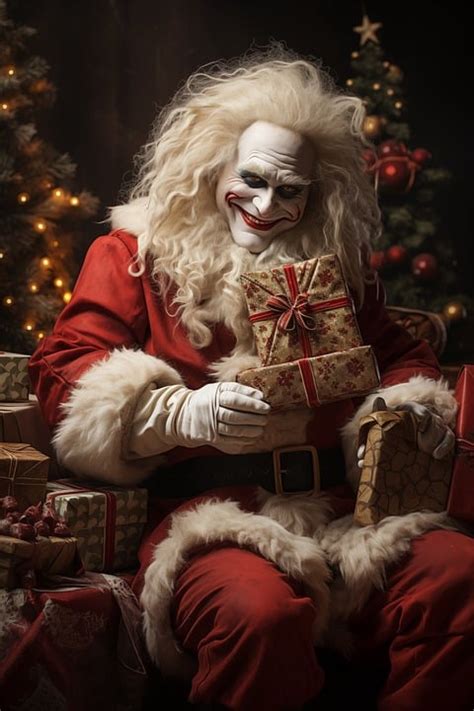 Download Creepy Santa Dark Scary Royalty-Free Stock Illustration Image - Pixabay