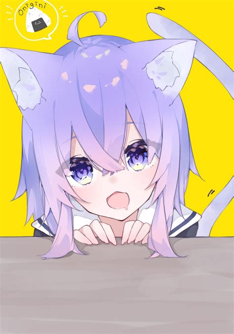 Nekomata Okayu | イラスト, かわいい, かわいいアニメの女の子