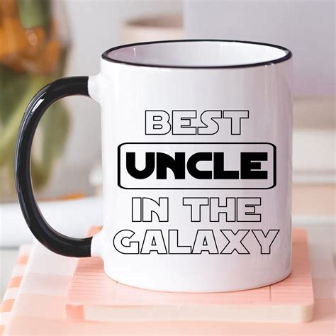 Personalized Uncle Gift Best Uncle in the Galaxy Mug Fathers | Etsy in ...