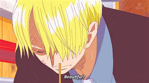 Sanji Sad Smoking Gif - Jagodooowa