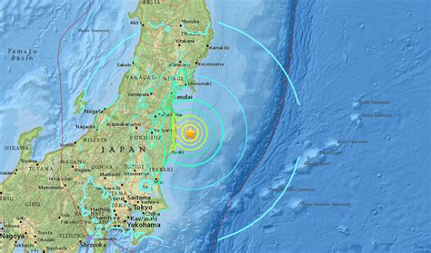 Tsunami Warning Issued After Large Earthquake Hits Off Fukushima, Japan – gCaptain