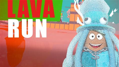 PLAYING LAVA RUN ON ROBLOX... - YouTube