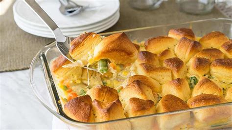 Chicken Pot Pie Bubble-Up Bake recipe from Pillsbury.com