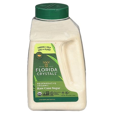 Florida Crystals Organic Raw Cane Sugar 3 lb - ShopRite