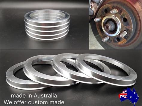 Wheels Hub Centric Rings Aluminium Alloy OD = 108.1 mm to ID =93.1 mm One Set | eBay