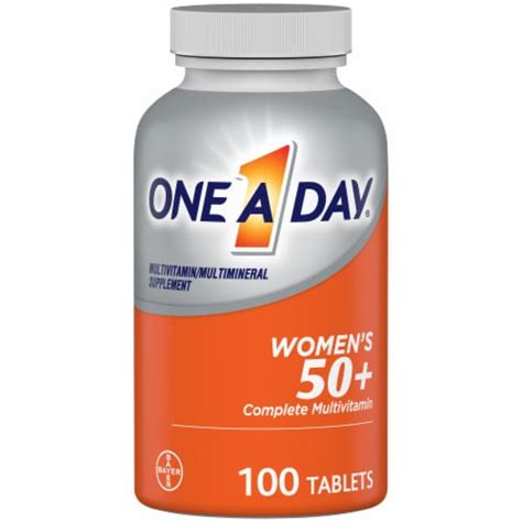 One A Day® Women's 50+ Healthy Advantage Multivitamin / Multimineral ...