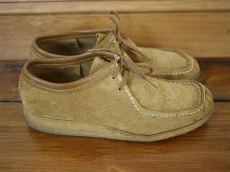 Vintage 70s HUSH PUPPIES Womens Suede CHUKKA Desert BOOTS 10 M 41 | eBay