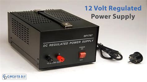 AC to DC 12Volt Regulated Power Supply