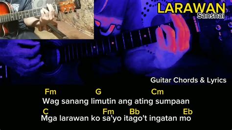 LARAWAN-Sanshai(Guitar chords & Lyrics) - YouTube