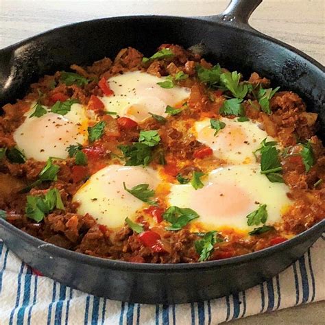 Low Carb Chorizo & Eggs: Breakfast & Dinner - Farm to Jar | Recipe ...