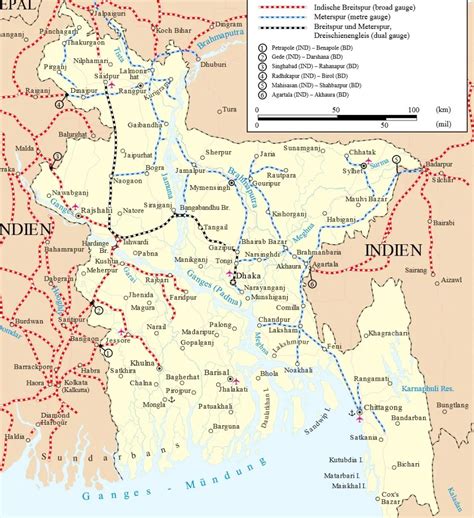 Railway Map Of Bangladesh | Bangladesh Railway Route Map | WhatsAnswer