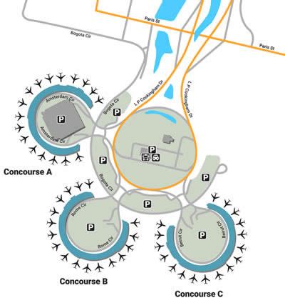 Mci Airport Map Terminal C