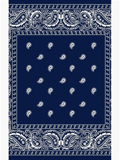 Bandana - Blue - Paisley Bandana by rosemaryalbo | Redbubble | Apple logo wallpaper, Vintage ...