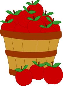 Harvest Basket Apples Clip Art | Apple clip art, Christmas art, Clip art