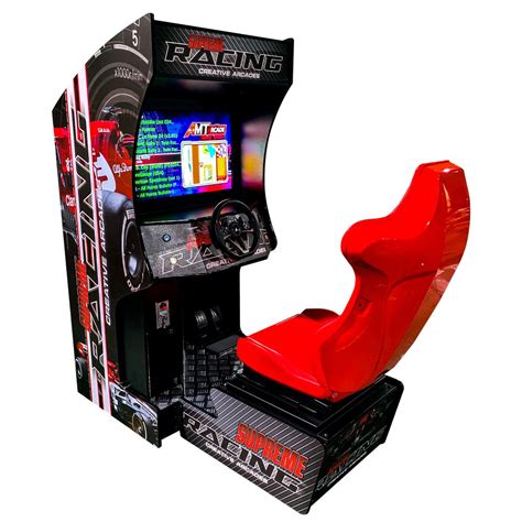 Racing Sit Down Arcade Machine - Gotta Go Gaming