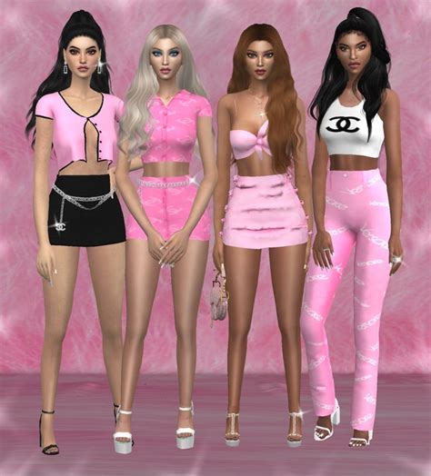 💖💲 CHA-CHING! COLLECTION 💲💖 ♡༻ | Sims 4 mods clothes, Sims 4 clothing, Sims 4