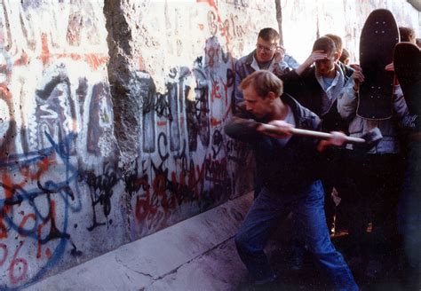 Tearing Down The Berlin Wall