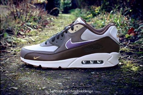 Atmos x Nike Air Max 90 'Viotech' Custom on Behance